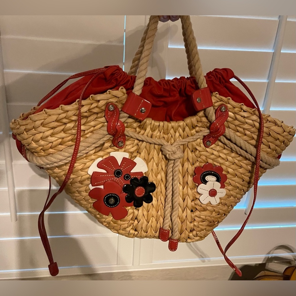 Francisco Biasia Straw Tote